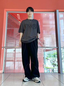 「NOT4NERD（ノットフォーナード）のアイテム（Tシャツ/カットソー）」を使った、dnjsl2l8さん（メンズ・178cm）の春コーディネート