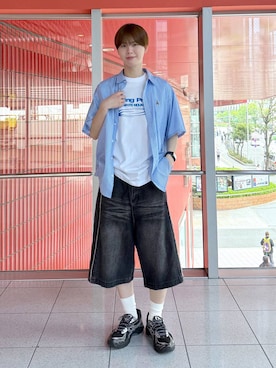 「NOT4NERD（ノットフォーナード）のアイテム」を使った、dnjsl2l8さん（メンズ・179cm）の春コーディネート