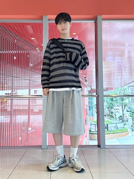 「ALAND（エーランド）のアイテム（トップス）」を使った、dnjsl2l8さん（メンズ・178cm）の秋コーディネート