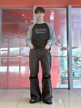 「NOT4NERD（ノットフォーナード）のアイテム」を使った、dnjsl2l8さん（メンズ・178cm）の冬コーディネート