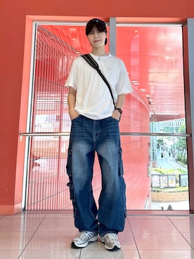 「LMCのアイテム」を使った、dnjsl2l8さん（メンズ・178cm）の夏コーディネート