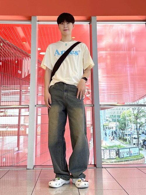 新色追加【UNISEX】AMES WORLDWIDE／ベーシックロゴT 2966111