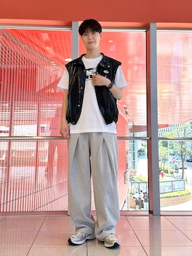 「LMCのアイテム」を使った、dnjsl2l8さん（メンズ・178cm）の夏コーディネート