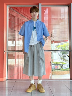 「LMCのアイテム」を使った、dnjsl2l8さん（メンズ・179cm）の春コーディネート