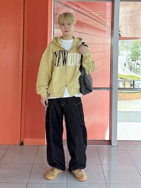 「DWSE（ディーダブリューエスイー）のアイテム」を使った、dnjsl2l8さん（メンズ・179cm）の春コーディネート