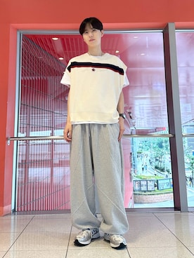 「LMCのアイテム」を使った、dnjsl2l8さん（メンズ・178cm）の夏コーディネート