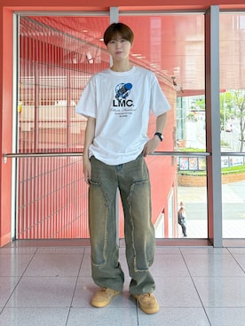「LMCのアイテム」を使った、dnjsl2l8さん（メンズ・179cm）の春コーディネート