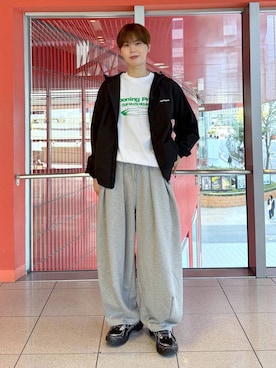 「ALAND（エーランド）のアイテム」を使った、dnjsl2l8さん（メンズ・179cm）の春コーディネート