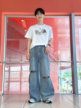 dnjsl2l8さん（メンズ・178cm）の春コーディネート