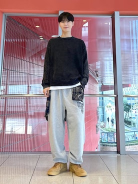 「LMCのアイテム」を使った、dnjsl2l8さん（メンズ・178cm）の秋コーディネート