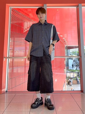 「ALAND（エーランド）のアイテム」を使った、dnjsl2l8さん（メンズ・179cm）の春コーディネート