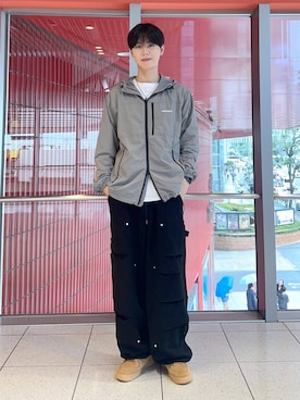 「NOT4NERD（ノットフォーナード）のアイテム（スウェットパンツ）」を使った、dnjsl2l8さん（メンズ・178cm）の秋コーディネート