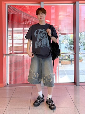 「ALAND（エーランド）のアイテム」を使った、dnjsl2l8さん（メンズ・179cm）の春コーディネート