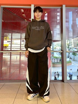 「INFLATION（インフレーション）のアイテム」を使った、dnjsl2l8さん（メンズ・178cm）の秋コーディネート