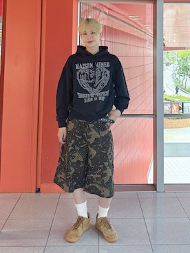 「ALAND（エーランド）のアイテム」を使った、dnjsl2l8さん（メンズ・179cm）の春コーディネート