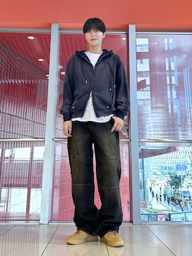 「ALAND（エーランド）のアイテム」を使った、dnjsl2l8さん（メンズ・178cm）の秋コーディネート