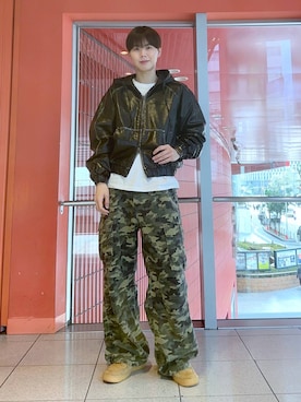 「NOT4NERD（ノットフォーナード）のアイテム」を使った、dnjsl2l8さん（メンズ・178cm）の冬コーディネート