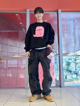 「NOT4NERD（ノットフォーナード）のアイテム」を使った、dnjsl2l8さん（メンズ・178cm）の冬コーディネート