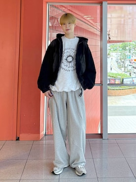 「V2（ブイツー）のアイテム（ジャケット/アウター）」を使った、dnjsl2l8さん（メンズ・179cm）の秋コーディネート