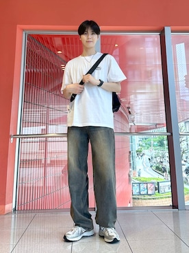「LMCのアイテム（トップス）」を使った、dnjsl2l8さん（メンズ・178cm）の春コーディネート