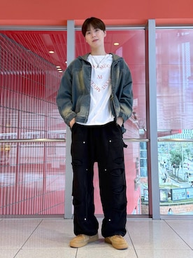 「NOT4NERD（ノットフォーナード）のアイテム」を使った、dnjsl2l8さん（メンズ・179cm）の春コーディネート
