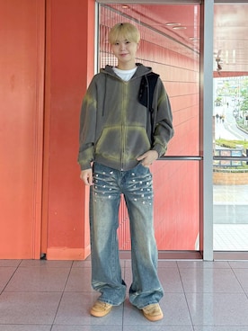 dnjsl2l8さん（メンズ・179cm）の春コーディネート