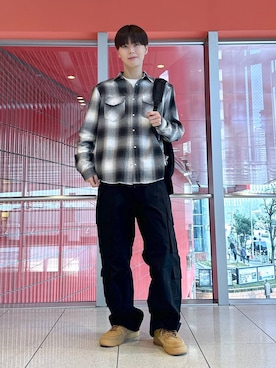 「NOT4NERD（ノットフォーナード）のアイテム」を使った、dnjsl2l8さん（メンズ・178cm）の冬コーディネート