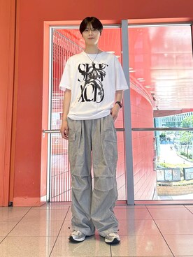 「SLOWACID（スローアシッド）のアイテム」を使った、dnjsl2l8さん（メンズ・178cm）の春コーディネート