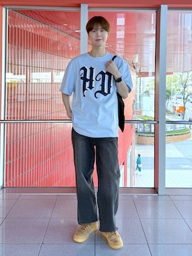 「ALAND（エーランド）のアイテム」を使った、dnjsl2l8さん（メンズ・179cm）の春コーディネート