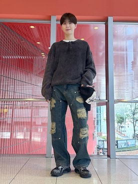 「NOT4NERD（ノットフォーナード）のアイテム」を使った、dnjsl2l8さん（メンズ・178cm）の冬コーディネート