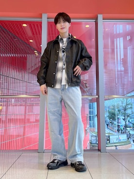 「87mm（87mm）のアイテム」を使った、dnjsl2l8さん（メンズ・178cm）の冬コーディネート