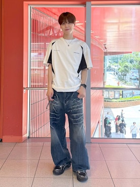 dnjsl2l8さん（メンズ・179cm）の夏コーディネート