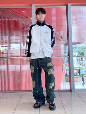 「NOT4NERD（ノットフォーナード）のアイテム」を使った、dnjsl2l8さん（メンズ・178cm）の冬コーディネート