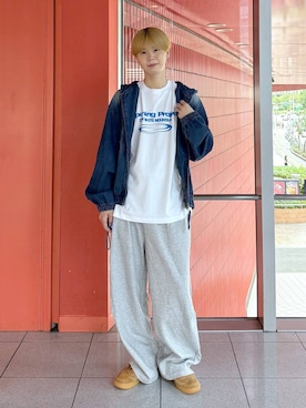 「V2（ブイツー）のアイテム（ジャケット/アウター）」を使った、dnjsl2l8さん（メンズ・179cm）の秋コーディネート