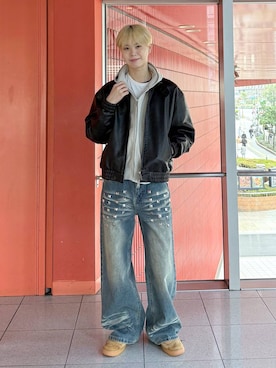 dnjsl2l8さん（メンズ・179cm）の春コーディネート