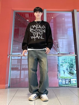 「ISTKUNST（イストクンスト）のアイテム」を使った、dnjsl2l8さん（メンズ・178cm）の秋コーディネート