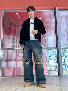 「And Again（アンドアゲイン）のアイテム」を使った、dnjsl2l8さん（メンズ・178cm）の冬コーディネート