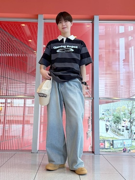 「NOT4NERD（ノットフォーナード）のアイテム」を使った、dnjsl2l8さん（メンズ・179cm）の春コーディネート