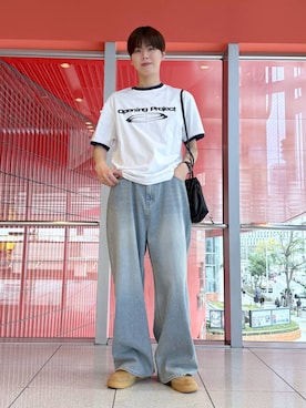 「ALAND（エーランド）のアイテム」を使った、dnjsl2l8さん（メンズ・179cm）の春コーディネート