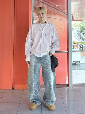 「ALAND（エーランド）のアイテム」を使った、dnjsl2l8さん（メンズ・179cm）の冬コーディネート