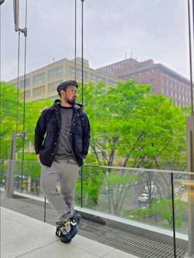 「halo commodity（ハロ　コモディティー）のアイテム」を使った、Toriumiさん（メンズ・177cm）の春コーディネート