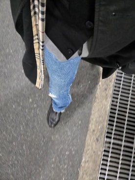 「アイテム（スーツベスト）」を使った、ながいさん（メンズ・170cm）の秋コーディネート