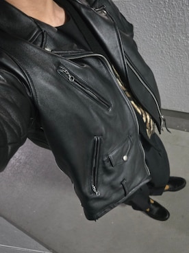 「アイテム（ソックス/靴下）」を使った、ながいさん（メンズ・170cm）の秋コーディネート