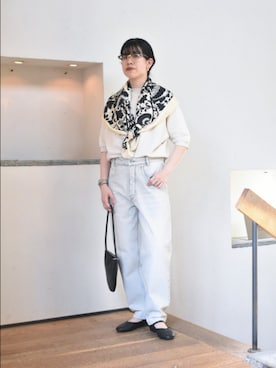 「かぐれ（カグレ）のアイテム」を使った、おふじさん（レディース・161cm）の春コーディネート