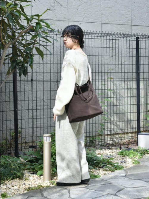 2サイズ展開』ペルーボートネックニット（ニット/セーター）｜かぐれ