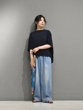 「newarrival」｜おふじさん（レディース・161cm）の夏コーディネート