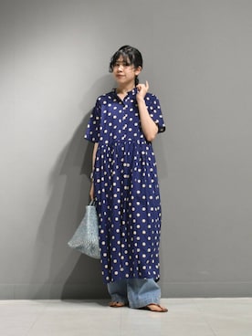 「soil」｜おふじさん（レディース・161cm）の夏コーディネート