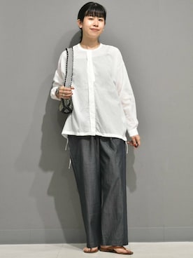 「かぐれ」｜おふじさん（レディース・161cm）の夏コーディネート