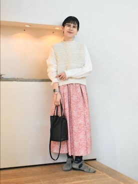 おふじさん（レディース・161cm）の春コーディネート