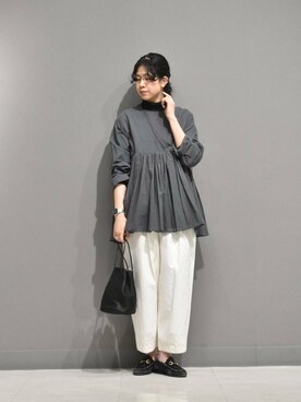「アイテム（その他雑貨）」を使った、おふじさん（レディース・161cm）の冬コーディネート